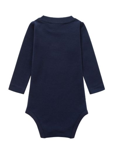 Bilde av WoolLand Høvringen body boy Blue Ink